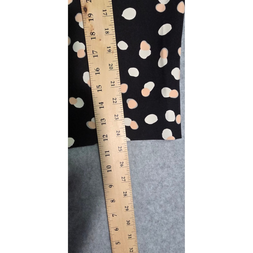 Philosophy Republic Clothing Black Abstract Polka Dot Pencil Skirt Size 4 - Picture 4 of 7